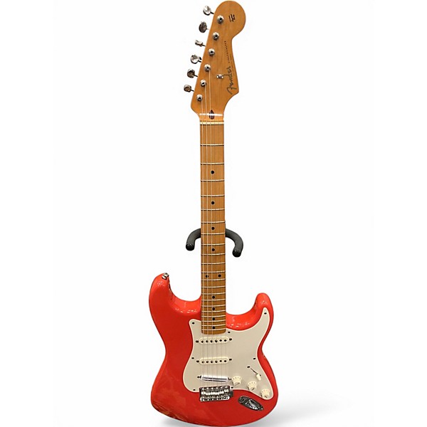 Used 2005 Fender Classic Series ´50s Stratocaster FIRE RED Solid Body Electric Guitar,New Products : American Fashion Style Bags On Sale