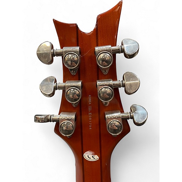 Used Dean Vendetta Orange Solid Body Electric Guitar