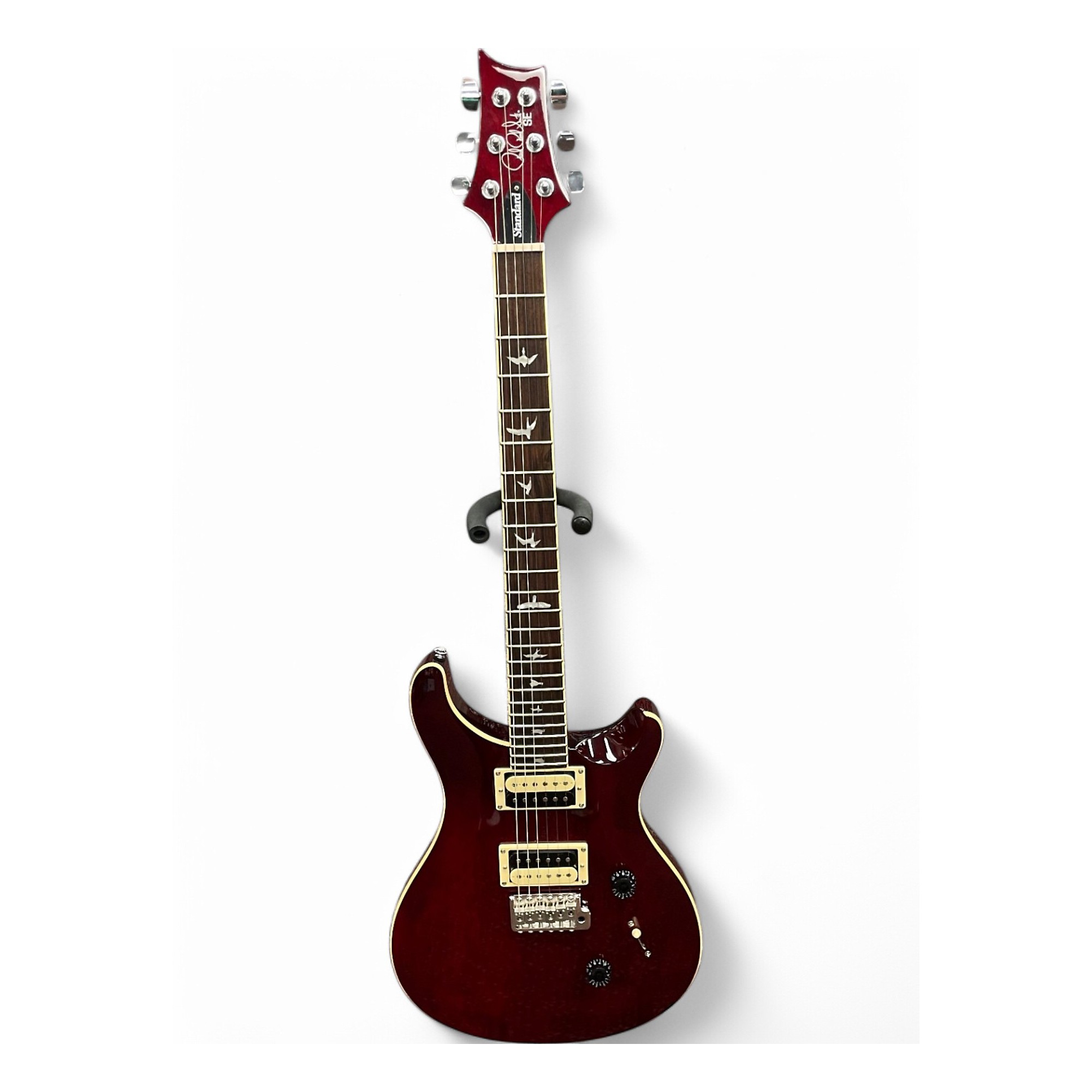 ギター PRS SE Standard24 red Used PRS SE Standard 24 Trans Red Solid Body Electric Guitar