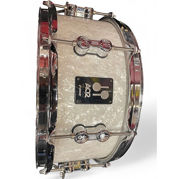Used SONOR 4 Piece AQ2 SAFARI WHITE MARINE PEARL Drum Kit
