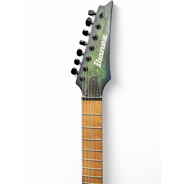 Used Ibanez RGDIX7MPB Sureal Blue Burst Solid Body Electric Guitar