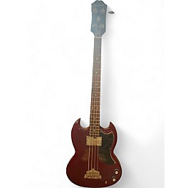 Used Epiphone EB1 Wine Red Electric Bass Guitar