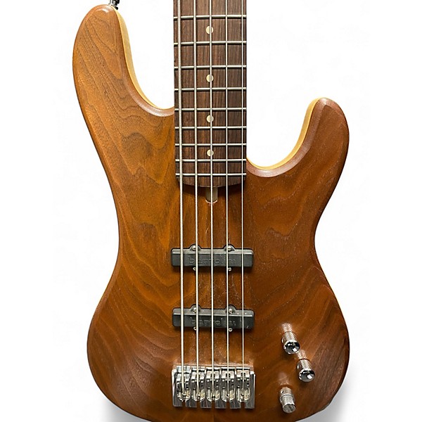 Used Delaney Guitars tradition 5  Walnut Electric Bass Guitar