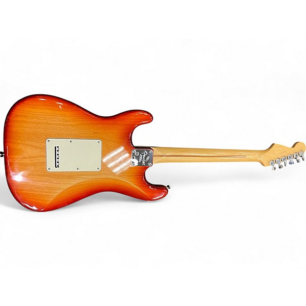 Used Fender Deluxe Stratocaster 2 Color Sunburst Solid Body Electric Guitar