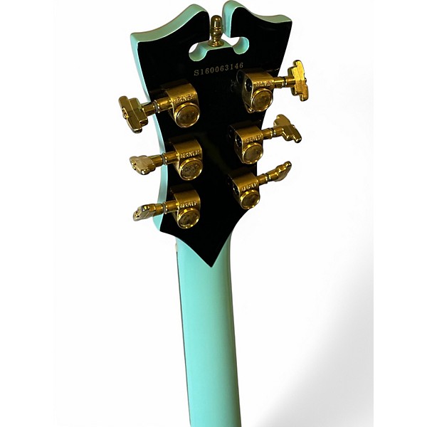 Used D'Angelico EX-DC/SP Surf Green Hollow Body Electric Guitar