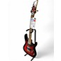 Used Schecter DEMON Crimson Red Burst Solid Body Electric Guitar