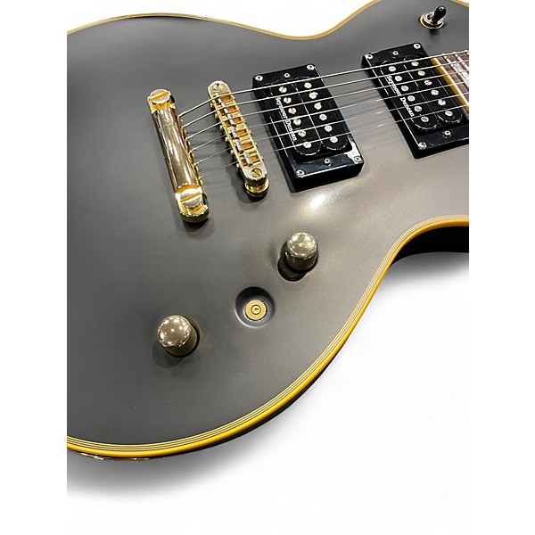 Used ESP EC1000 Deluxe Vintage Black Solid Body Electric Guitar