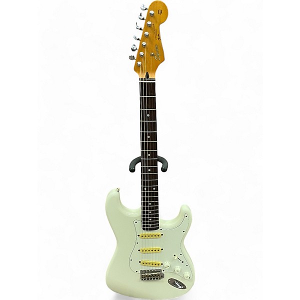 Used Squier WAYNE´S WORLD STRAT Antique White Solid Body Electric Guitar,Specials : American Fashion Style Bags On Sale Used Squier WAYNE´S WORLD STRAT Antique White Solid Body Electric Guitar,Specials : American Fashion Style Bags On Sale