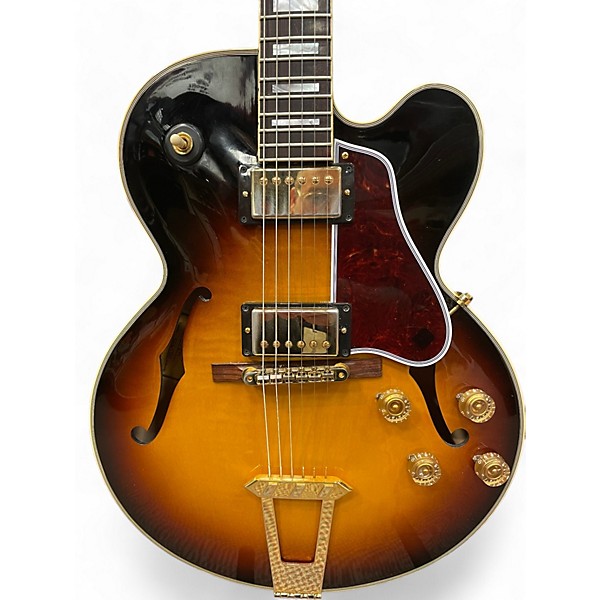 Used 2018 Gibson CUSTOM ES-275 2 Tone Sunburst Hollow Body Electric Guitar