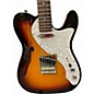 Used Fender 1969 Reissue Telecaster Thinline 3 Tone Sunburst Hollow Body Electric Guitar