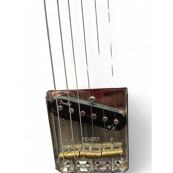 Used Fender 1969 Reissue Telecaster Thinline 3 Tone Sunburst Hollow Body Electric Guitar