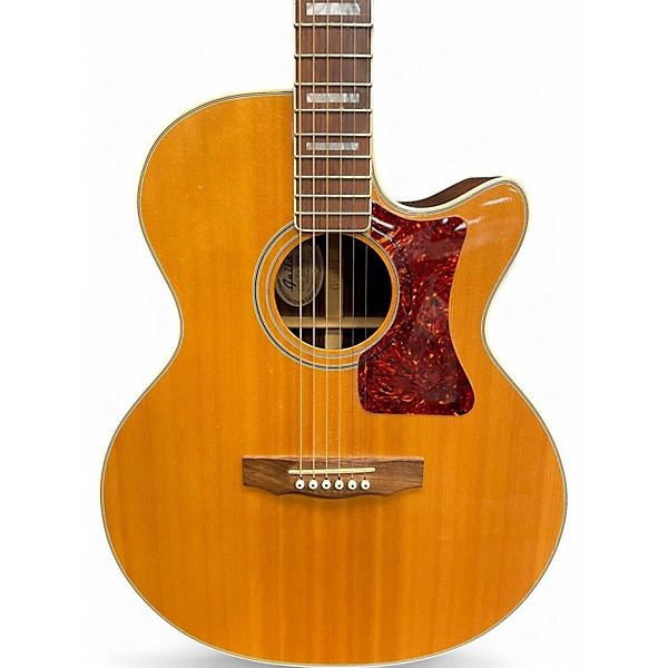Used Guild F47RCE Natural Acoustic Electric Guitar
