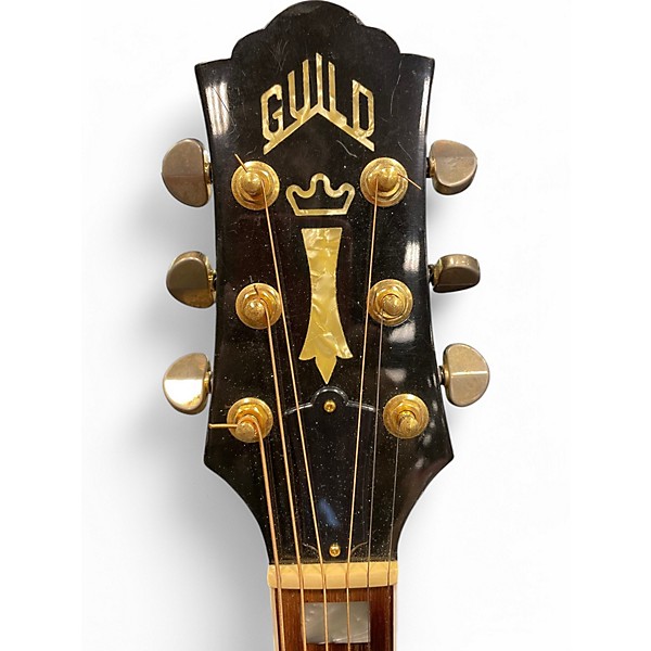 Used Guild F47RCE Natural Acoustic Electric Guitar