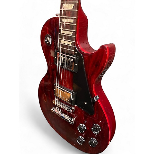 Used Gibson Les Paul Studio Midnight Wine Solid Body Electric Guitar