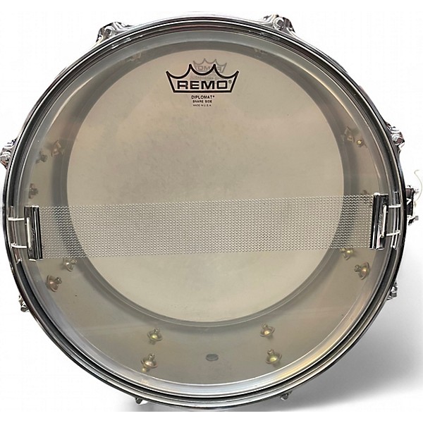 Used Yamaha 6.5X14 SD246 Stainless  Drum