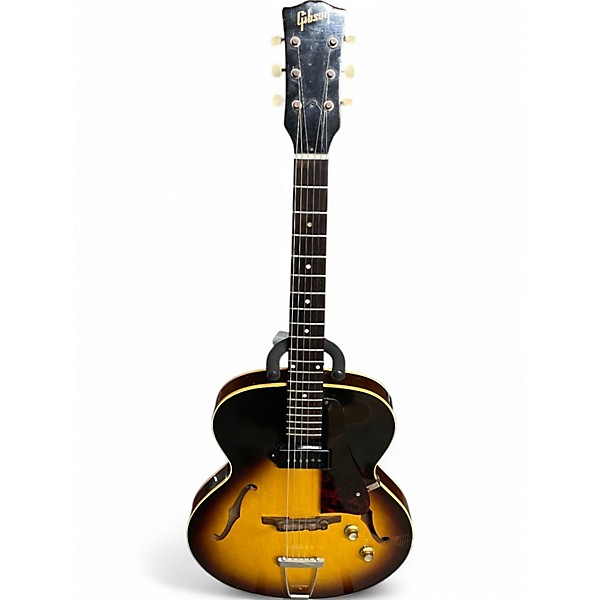 Vintage 1963 Gibson ES-125t Sunburst Hollow Body Electric Guitar