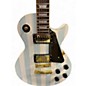 Used Rafferty LP COPY BLUE WHITE STRIPES Solid Body Electric Guitar