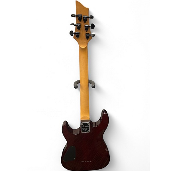 Used Schecter Guitar Research GRYPHON DARK RED Solid Body Electric Guitar