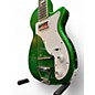 Used Airline H44 Metallic Green Solid Body Electric Guitar