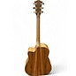 Used Cole Clark FL2ECBLBL Natural Acoustic Guitar