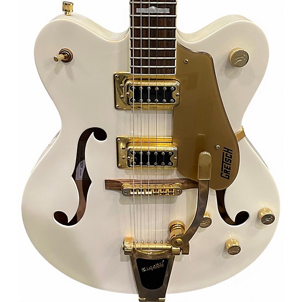 Used Gretsch Guitars G5422T Electromatic White Hollow Body Electric Guitar