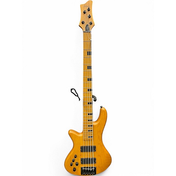 Used Schecter Guitar Research Stiletto 5 Session vintage natural Electric Bass Guitar,New Products : American Fashion Style Bags On Sale
