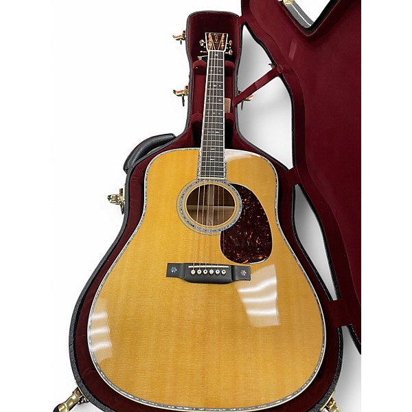 Used 2021 Martin D42 Custom Shop Koa Natural Acoustic Guitar