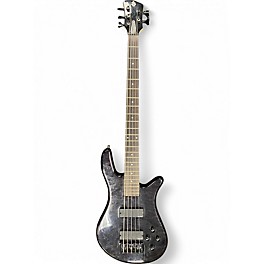 Used Spector 5 string Black Electric Bass Guitar