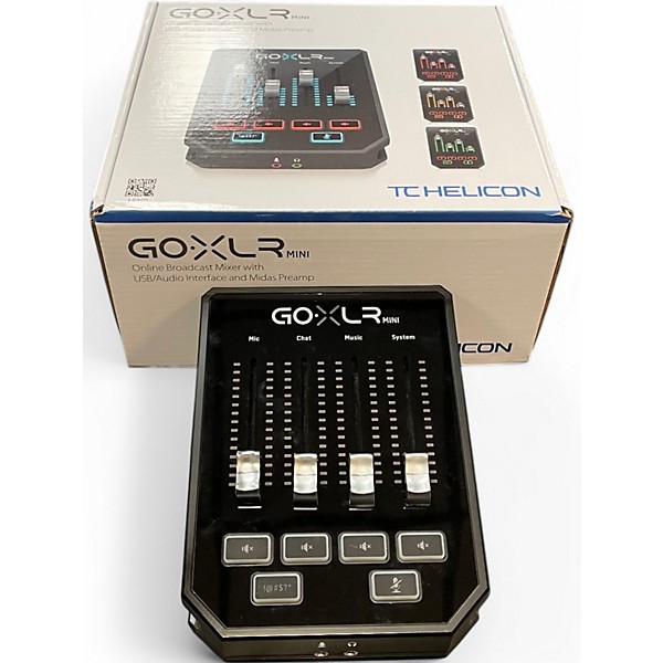 Used TC Helicon GoXLR Mini Audio Interface