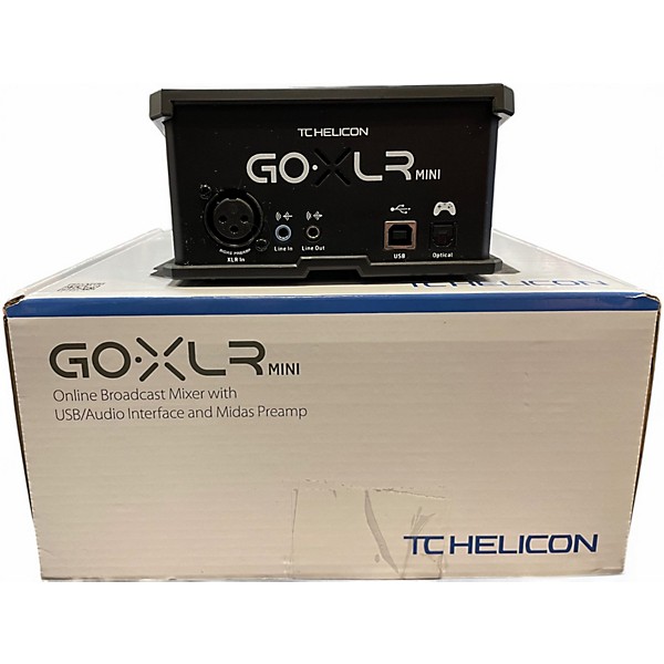 Used TC Helicon GoXLR Mini Audio Interface