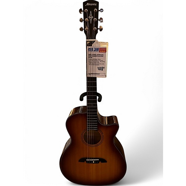 Used Alvarez AGFM810CE BURST Acoustic Electric Guitar,New Products : American Fashion Style Bags On Sale