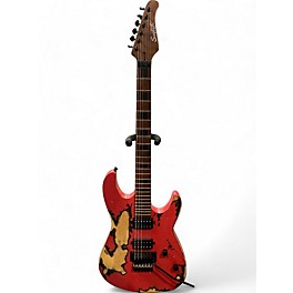 Used Sawtooth ST-M24 MAB SERIES PRIMAL RED Solid Body Electric Guitar