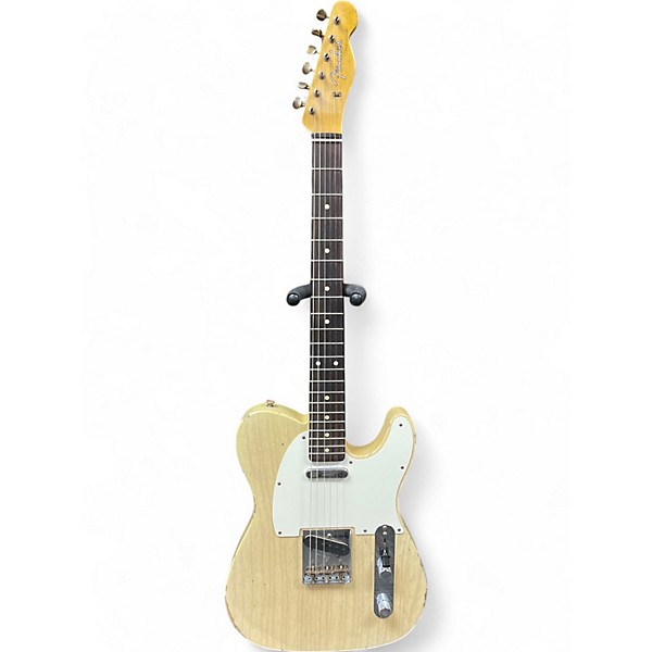 Used 2021 Fender Custom Shop 1960 Telecaster Relic Blonde Solid Body Electric Guitar,New Products : American Fashion Style Bags On Sale