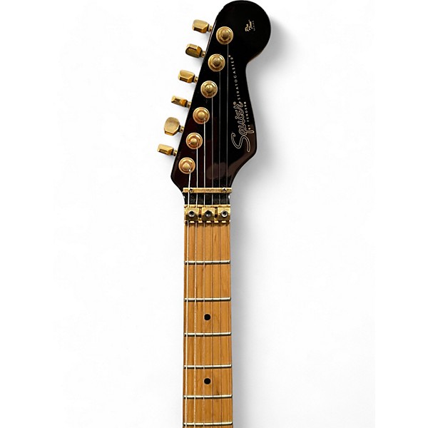 Used 1997 Squier PROTONE STRATOCASTER Black Solid Body Electric Guitar