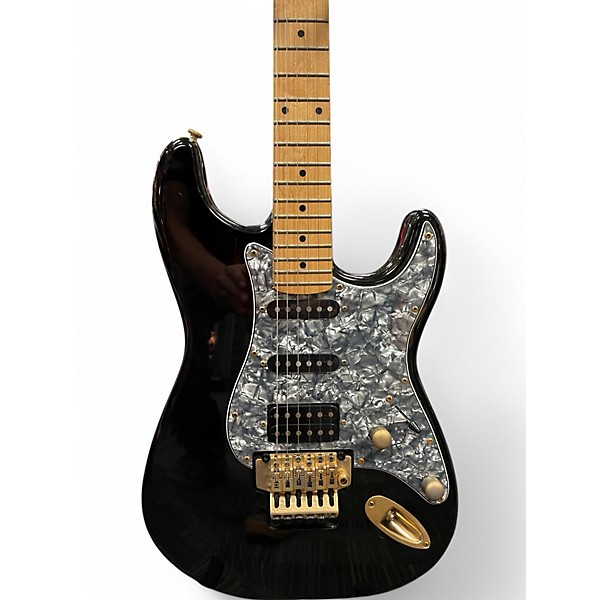 Used 1997 Squier PROTONE STRATOCASTER Black Solid Body Electric Guitar