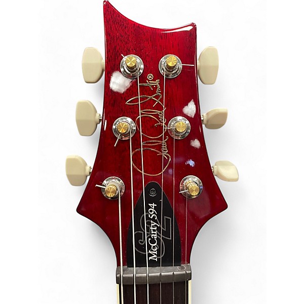 Used PRS S2 McCarty 594 Cherry Solid Body Electric Guitar