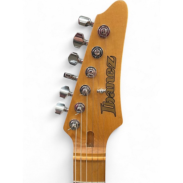 Used Ibanez AZ242F TEQUILA SUNBURST Solid Body Electric Guitar