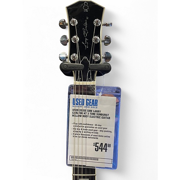 Used 2020s Sire Larry Carlton H7 3 Tone Sunburst Hollow Body Electric Guitar