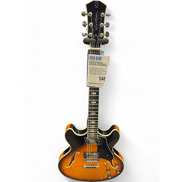 Used 2020s Sire Larry Carlton H7 3 Tone Sunburst Hollow Body Electric Guitar