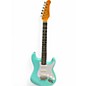 Used Oscar Schmidt OS Turquoise Solid Body Electric Guitar thumbnail