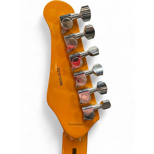 Used Oscar Schmidt OS Turquoise Solid Body Electric Guitar