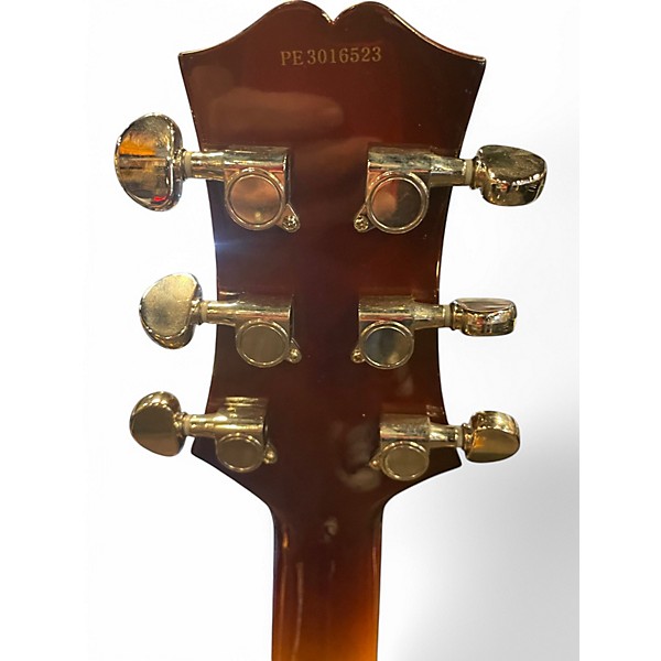 Used PEERLESS WIZARD STANDARD FLAME TOBACCO BURST Hollow Body Electric Guitar