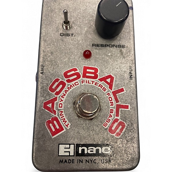 Used Electro-Harmonix Nano Bassballs Bass Effect Pedal