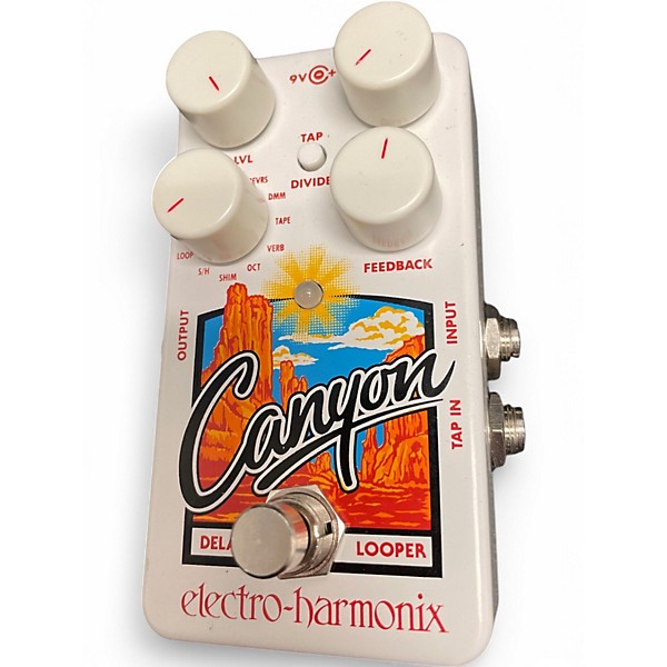 Used Electro-Harmonix Canyon Delay and Looper Effect Pedal
