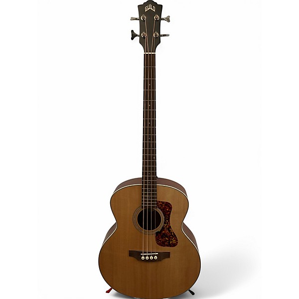 Used Guild B240E Natural Acoustic Bass Guitar