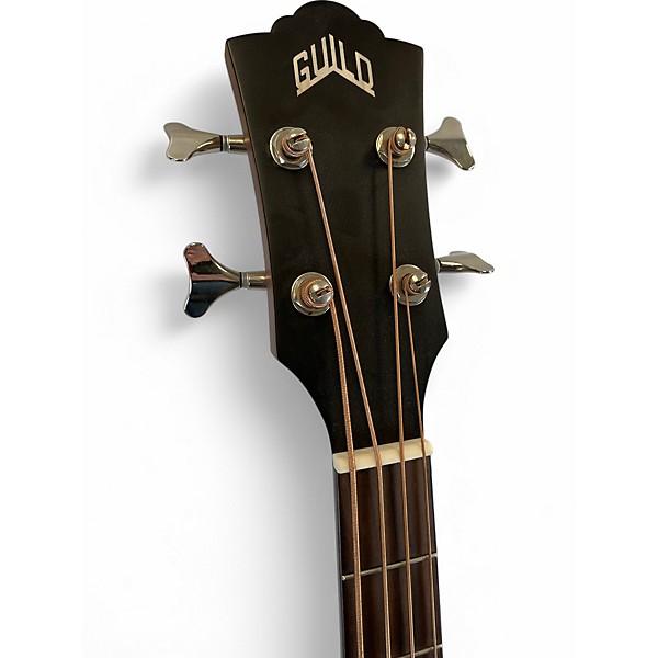 Used Guild B240E Natural Acoustic Bass Guitar