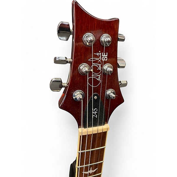 Used PRS 245 SE Antique Burst Solid Body Electric Guitar