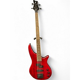 Used Jackson JS23 Red Stain Electric Bass Guitar