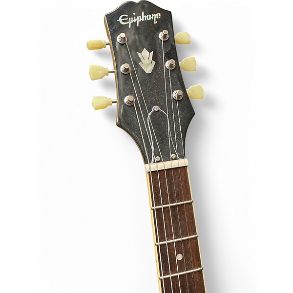 Used Epiphone ES355 Antique Gold Hollow Body Electric Guitar