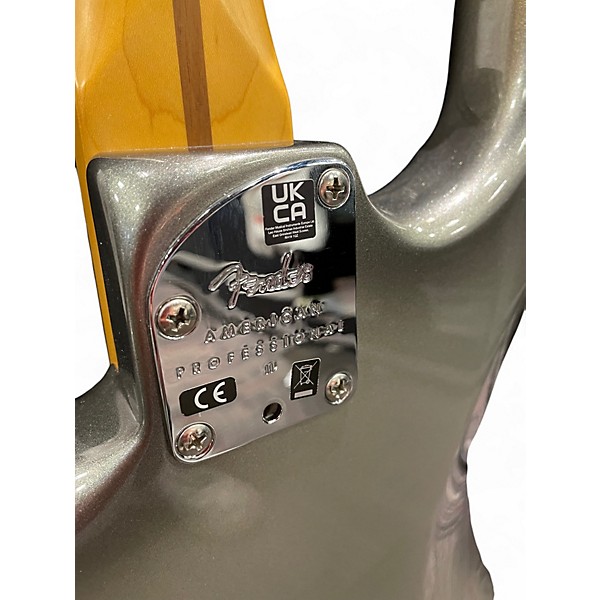 Used Fender American Professional II Stratocaster Silverburst Solid Body Electric Guitar